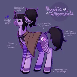 Size: 540x540 | Tagged: safe, derpibooru import, oc, oc:mystic moonshade, unofficial characters only, hybrid, okapi, hybrid oc, image, jpeg