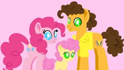 Size: 1280x720 | Tagged: safe, artist:mlplary6, derpibooru import, cheese sandwich, li'l cheese, pinkie pie, earth pony, pony, g4, the last problem, cheesepie, female, filly, foal, image, jpeg, male, mare, shipping, stallion, straight