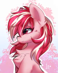 Size: 8000x10000 | Tagged: safe, artist:lunylin, derpibooru import, sugar moonlight, earth pony, pony, g5, chest fluff, female, high res, image, mare, png, profile, side view, smiling, solo