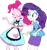 Size: 2378x2520 | Tagged: safe, derpibooru import, edit, edited screencap, editor:mrtoonlover83, screencap, pinkie pie, rarity, equestria girls, g4, background removed, female, image, not a vector, png, rarity peplum dress, server pinkie pie