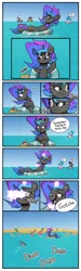 Size: 1200x4000 | Tagged: safe, artist:la hum, derpibooru import, oc, oc:lovely tune, pony, unicorn, comic:double melody, comic, horn, image, png