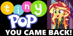 Size: 1588x792 | Tagged: safe, derpibooru import, editor:incredibubbleirishguy, screencap, sunset shimmer, a fine line, equestria girls, equestria girls series, g4, 2024, 2025, cropped, excited, happy, image, miracle, my little pony equestria girls: better together, overjoyed, png, return, revived, tiny pop, we're saved, you came back