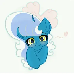 Size: 7000x7000 | Tagged: safe, artist:riofluttershy, derpibooru import, oc, oc:fleurbelle, unofficial characters only, alicorn, pony, alicorn oc, blushing, bow, female, hair bow, heart, horn, image, jpeg, looking at you, mare, pink bow, simple background, smiling, solo, two toned hair, two toned mane, white background, wings, yellow eyes