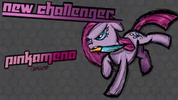 Size: 2048x1152 | Tagged: safe, ponerpics import, ponybooru import, pinkie pie, fighting is magic, image, new challenger, pinkamena diane pie, png, splash art, them fightin magic