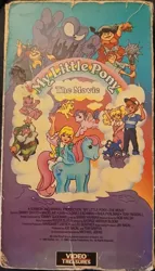 Size: 809x1413 | Tagged: safe, derpibooru import, g1, my little pony: the movie (g1), image, jpeg, vhs, video treasures