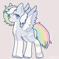 Size: 2000x2000 | Tagged: safe, artist:nawnii, derpibooru import, oc, pegasus, pony, female, image, mare, png, solo