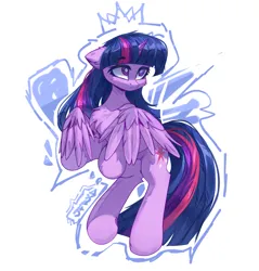 Size: 3943x4118 | Tagged: safe, artist:jfrxd, derpibooru import, twilight sparkle, twilight sparkle (alicorn), alicorn, pony, unicorn, g4, horn, image, png, solo