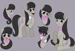 Size: 5471x3732 | Tagged: safe, artist:tavy, derpibooru import, octavia melody, earth pony, pony, g4, :p, cute, female, image, mare, one ear down, png, simple background, sitting, sketch, sketch dump, smiling, sunglasses, tongue out, vinyl's glasses