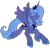 Size: 1457x1387 | Tagged: safe, artist:sythenmcswig, derpibooru import, princess luna, alicorn, pony, series:craftedburb's daily mares, g4, eyes closed, female, happy, image, mare, png, s1 luna, simple background, solo, transparent background
