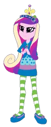 Size: 255x629 | Tagged: safe, artist:selenaede, artist:user15432, derpibooru import, princess cadance, human, equestria girls, g4, base used, blue dress, blueberry muffin (strawberry shortcake), britt mckillip, clothes, crossover, crown, dress, headband, image, jewelry, leggings, png, regalia, shoes, simple background, smiling, solo, strawberry shortcake, strawberry shortcake's berry bitty adventures, transparent background, voice actor joke