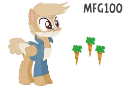 Size: 602x443 | Tagged: safe, artist:mixelfangirl100, derpibooru import, ponified, hybrid, original species, pony, rabbit, animal, image, peter rabbit, png, rabbit pony