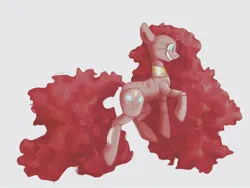 Size: 1280x960 | Tagged: safe, artist:bullyet, derpibooru import, pinkie pie, earth pony, pony, robot, robot pony, g4, female, grin, image, jpeg, mare, pinkie bot, roboticization, simple background, smiling, solo, white background