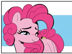 Size: 1344x1024 | Tagged: safe, artist:_ton618_, derpibooru import, pinkie pie, earth pony, pony, g4, blush lines, blushing, bust, cute, diapinkes, female, image, jpeg, lidded eyes, looking at you, mare, one eye closed, smiling, smiling at you, solo, wink, winking at you