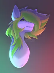 Size: 1226x1669 | Tagged: safe, artist:sparkie45, derpibooru import, oc, oc:ray of hope, changeling, pegasus, pony, bust, image, png, render, solo