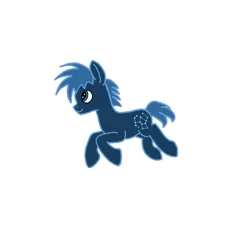 Size: 1024x1024 | Tagged: safe, derpibooru import, star hunter, earth pony, pony, g4, image, male, png, race swap, solo, stallion, wingless