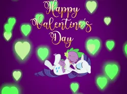 Size: 966x717 | Tagged: safe, artist:georgegarza01, derpibooru import, rarity, spike, dragon, pony, unicorn, g4, blushing, cute, daaaaaaaaaaaw, duo, eyes closed, female, floppy ears, hearts and hooves day, holiday, horn, image, kiss mark, kiss on the lips, kissing, lipstick, lying down, male, mare, on back, png, raribetes, shipping, song in the description, sparity, spikabetes, straight, valentine's day, valentine's day 2025, valentine's day picture, winged spike, wings