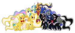 Size: 14294x6417 | Tagged: source needed, safe, alternate version, anonymous artist, derpibooru import, princess celestia, princess luna, oc, oc:crown princess perigee moonshine, oc:king equus, oc:prince magnetar superstar, oc:prince total eclipse, oc:prince umbra shadowmoon, oc:princess kilonova, oc:princess pulsar superstar, oc:princess umbra bloodmoon, alicorn, pony, g4, absurd resolution, alicorn oc, aunt, aunt and nephew, aunt and niece, beard, braid, braided beard, brother, brother and sister, cousins, crown, crown prince, crown princess, cutie mark, description is relevant, ethereal mane, ethereal tail, eyebrows, eyelashes, eyeshadow, facial hair, family, father and child, father and daughter, father and mother, father and son, female, goatee, grandfather and grandchild, grandfather and granddaughter, grandfather and grandmother, grandfather and grandson, grandmother and grandchild, grandmother and granddaughter, grandmother and grandson, grandparents, great grandfather and great grandchild, great grandfather and great granddaughter, great grandfather and great grandmother, great grandfather and great grandson, great grandmother and great grandchild, great grandmother and great granddaughter, great grandmother and great grandson, great grandparent and great grandchildren, great grandparents, great grandparents and great grandchildren, half-brother, half-cousins, half-siblings, half-sister, happy, hoof shoes, horn, image, jewelry, looking, looking at you, looking back, looking back at you, makeup, male, mare, mare of the moon, mother, mother and child, mother and daughter, mother and father, mother and son, moustache, nostrils, offspring, parent and child, parent:king equus, parent:oc:crown prince zenith sunshine, parent:oc:crown princess perigee moonshine, parent:oc:prince magnetar superstar, parent:oc:prince umbra shadowmoon, parent:oc:princess pulsar superstar, parent:oc:princess umbra bloodmoon, parent:princess celestia, parent:princess luna, parents:canon x oc, parents:celequus, parents:equuna, parents:oc:crown princest, parents:superstarcest, parents:umbracest, png, pony oc, prince, princess, product of incest, quadruplets, regalia, royal sisters, royalty, show accurate, siblings, simple background, sister, sisters, smiling, stallion, stallion of the sun, story included, symbol, tail, transparent background, twins, uncle and nephew, uncle and niece, vector, wall of tags, wings