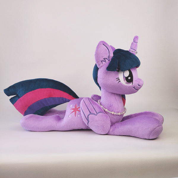 Size: 1000x1000 | Tagged: safe, artist:larsen toys, derpibooru import, twilight sparkle, twilight sparkle (alicorn), alicorn, original species, plush pony, pony, g4, advertisement, donut, food, horn, horn ring, image, jewelry, jpeg, necklace, photo, plushie, ring, sale, solo