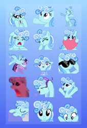 Size: 850x1250 | Tagged: safe, artist:sunamoonmlp, derpibooru import, twilight sparkle, twilight sparkle (alicorn), oc, oc:cloudy dreams, alicorn, pegasus, pony, g4, commission, cute, derpibooru exclusive, duo, emoji, emotes, female, gradient background, heart, image, mare, png, starry eyes, sunglasses, wingding eyes, wings