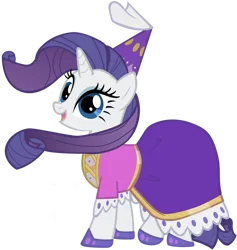 Size: 900x948 | Tagged: safe, artist:pageturner1988, derpibooru import, rarity, pony, unicorn, a dog and pony show, g4, female, hat, hennin, horn, image, mare, my little pony, png, princess rarity, simple background, solo, transparent background, vector