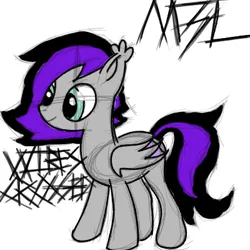 Size: 400x400 | Tagged: safe, artist:m3l0dy.dll, derpibooru import, oc, oc:wires crossed, image, png