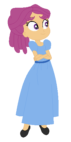 Size: 239x475 | Tagged: safe, artist:andy213yt, derpibooru import, scootaloo, human, equestria girls, g4, alternate hairstyle, base used, base:selenaede, clothes, crossed arms, cute, cutealoo, disney, dress, female, image, peter pan, png, scootaloo also dresses in style, shoes, smiling, solo, wendy (peter pan)