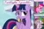 Size: 3795x2480 | Tagged: safe, artist:memeartboi, derpibooru import, spike, twilight sparkle, twilight sparkle (alicorn), ponified, alicorn, dragon, earth pony, pony, g4, alicorn princess, alternate universe, anais watterson, book, crossover, crown, crown of grover, cute, daisy the donkey, discussion, element of magic, fanboy, fangirl, favorite, female, filly, flying, foal, folded wings, genius, headcanon, high res, horn, image, info, information, jewelry, jpeg, looking at book, lying down, magic, magic aura, male, mare, nerd, offspring, opinion, pegasus wings, reading, regalia, review, smiling, spike's wings, tail, telekinesis, the amazing world of gumball, trio, unicorn horn, what do you think?, winged spike, wings