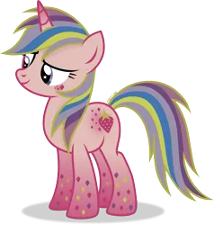 Size: 1029x1080 | Tagged: safe, artist:cirillaq, derpibooru import, holly dash, pony, g4, image, png, rainbow power, simple background, solo, toy interpretation, transparent background, vector