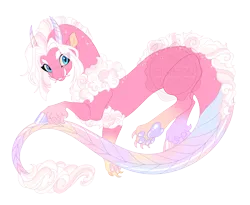 Size: 5000x4100 | Tagged: safe, artist:gigason, derpibooru import, oc, oc:cavity calamity, draconequus, hybrid, absurd resolution, image, interspecies offspring, offspring, parent:discord, parent:fuchsia frost, png, simple background, solo, transparent background