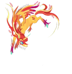 Size: 1980x2048 | Tagged: safe, artist:mylesnnaise, derpibooru import, sunset shimmer, alicorn, pony, g4, alicornified, female, image, mare, png, race swap, shimmercorn, simple background, solo, transparent background, unshorn fetlocks