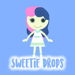 Size: 1920x1920 | Tagged: safe, artist:tttemlp123, derpibooru import, bon bon, sweetie drops, equestria girls, g4, female, image, jpeg, lalaloopsy, solo