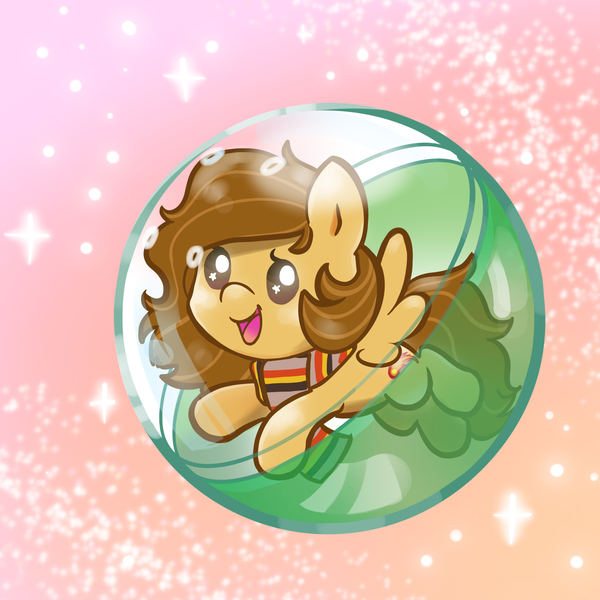 Size: 2048x2048 | Tagged: safe, artist:pfeffaroo, derpibooru import, part of a set, oc, unofficial characters only, pegasus, pony, capsule, commission, gacha, gashapon, high res, image, open mouth, open smile, png, smiling, solo, sparkles, starry eyes, toy, wingding eyes, ych result