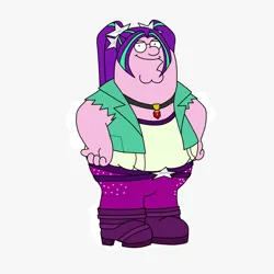 Size: 1000x1000 | Tagged: safe, derpibooru import, aria blaze, equestria girls, g4, abomination, cursed image, family guy, image, jpeg, meme, peter griffin, simple background, this is epic, white background