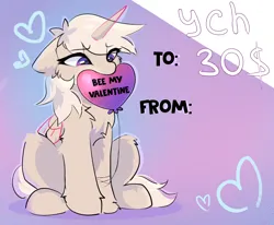 Size: 2526x2085 | Tagged: safe, derpibooru import, oc, pony, any gender, balloon, commission, cute, female, full body, heart, holiday, image, male, png, simple background, valentine, valentine's day, ych result, your character here