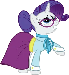 Size: 3000x3294 | Tagged: safe, artist:cloudy glow, derpibooru import, rarity, unicorn, g4, female, glasses, horn, image, png, school teacher, simple background, solo, transparent background, vector