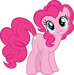 Size: 4167x4253 | Tagged: safe, artist:firlin123, pinkie pie, earth pony, pony, .svg available, absurd resolution, cute, diapinkes, female, image, mare, simple background, solo, svg, transparent background, vector