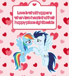 Size: 720x800 | Tagged: safe, artist:soarindasher10, derpibooru import, rainbow dash, soarin', pegasus, pony, g4, female, hearts and hooves day, holiday, image, jpeg, male, mare, shipping, soarindash, stallion, straight, valentine's day