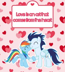 Size: 720x800 | Tagged: safe, artist:soarindasher10, derpibooru import, rainbow dash, soarin', pegasus, pony, g4, female, hearts and hooves day, holiday, image, jpeg, male, mare, shipping, soarindash, stallion, straight, valentine's day