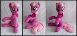 Size: 2036x950 | Tagged: safe, artist:littlefairyswonders, derpibooru import, cheerilee, pony, g4, image, irl, photo, plushie, png, solo