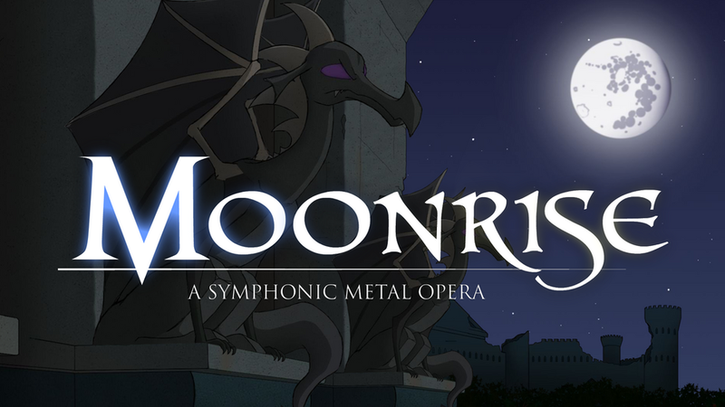 Size: 1024x576 | Tagged: safe, artist:hydrusbeta, derpibooru import, dragon, 2015, artifact, brony music, castle, castle of the royal pony sisters, image, link in description, mare in the moon, moon, night, no pony, old art, png, title, title card