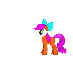 Size: 830x650 | Tagged: artist needed, safe, ponerpics import, ponybooru import, scootaloo, oc, unofficial characters only, pony creator, hell, image, outdoors, png, simple background, slime, solo, white background