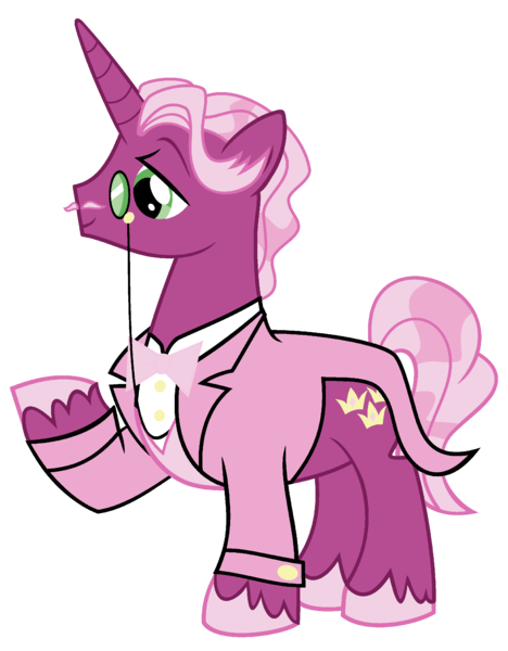 Size: 1920x2463 | Tagged: safe, derpibooru import, fancypants, pony, unicorn, g4, horn, image, implied cheerilee, male, palette swap, png, recolor, solo, stallion