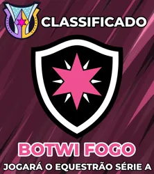 Size: 1200x1354 | Tagged: safe, derpibooru import, edit, bota fogo, brazil, cutie mark, football, image, logo, logo edit, logo parody, no pony, png, ponified logo, sports