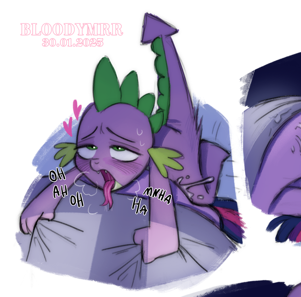 Size: 1792x1768 | Tagged: explicit, artist:bloodymrr, derpibooru import, spike, twilight sparkle, alicorn, dragon, pony, g4, advertisement, age difference, ahegao, alternate universe, blanket, blushing, breath, butt, comic, creampie, cum, cumming, drool, drool string, duo, duo male and female, emotions, eyes rolling back, female, fetish, floating heart, foalcon, forked tongue, heart, horny, image, implied anal, implied interspecies, implied molestation, implied sex, implied shipping, implied straight, implied twilight sparkle, implied twispike, implied vaginal, indoors, lidded eyes, looking pleasured, male, moaning, moaning in pleasure, motion blur, onomatopoeia, open mouth, orgasm, pleasure, plot, png, pseudoincest, raised tail, sex, shipping, simple background, smiling, sound effects, straight, sweat, tail, text, tongue out, trembling, twispike, underage, wingless spike