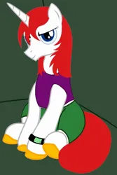 Size: 686x1024 | Tagged: safe, ponerpics import, oc, unicorn, fallout equestria, image, jpeg, kingofmlp, kingofmylittlepony, liamkeelart, littlesunmoney, lmoney, princelittlemoney, princelittlesunmoneyi., solo