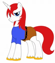 Size: 1119x1270 | Tagged: safe, artist:kingofmlp, artist:liamkeel, ponerpics import, oc, oc:lmoney, celestia child, celestia son, clothed pony, creator:liamkeel, image, jpeg, kingofmlp, kingofmylittlepony, littlesunmoney, lmoney, nice outfit, outfit, princelittlemoney, princelittlesunmoneyi., stallion in cloths, 👑🦄♥️🤍💄🦑