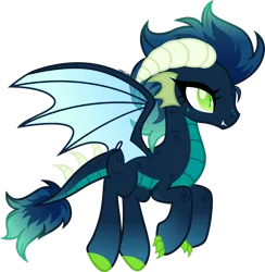 Size: 1600x1637 | Tagged: safe, artist:cirillaq, derpibooru import, oc, oc:viper star, dracony, dragon, hybrid, female, image, png, simple background, solo, transparent background