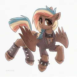 Size: 2000x2000 | Tagged: safe, artist:sheadar, derpibooru import, oc, oc:skyline, pegasus, pony, image, jpeg, punk