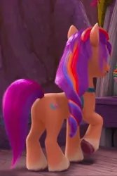 Size: 517x775 | Tagged: safe, derpibooru import, sunny starscout, g5, my little pony: make your mark, back of head, cropped, family trees, image, jpeg, my little pony: make your mark chapter 5