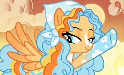 Size: 1013x610 | Tagged: safe, artist:cstrawberrymilk, derpibooru import, oc, oc:wave weaver, pegasus, pony, female, image, jpeg, mare, solo